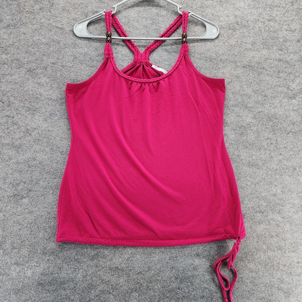 Maurices Shirt Womens Large Red Sleeveless Tank Top